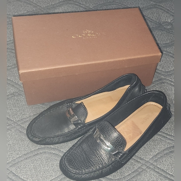 COACH NOLA PEBBLE GRAIN LEATHER SIZE 7 WORN A HANDFUL OF TIMES - Picture 7 of 12